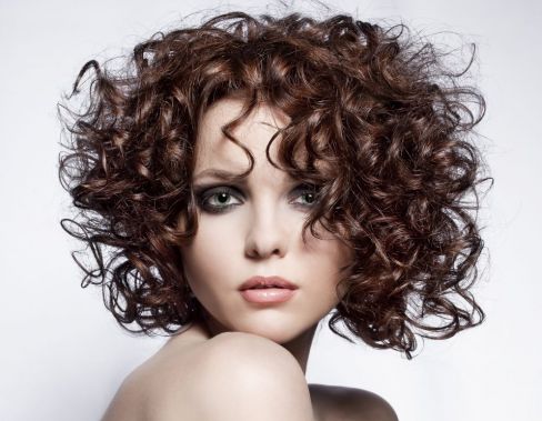  Woman modeling a new style from our hair salon in Dayton, OH