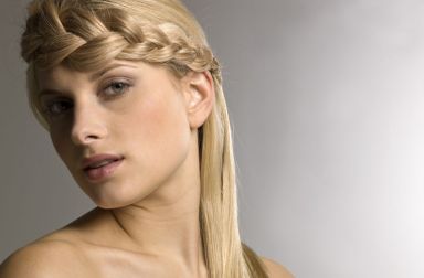 Woman at our hair salon in Dayton, OH