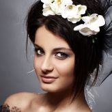 Bridal hair